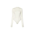 Lapointe Jersey Mock Neck Bodysuit