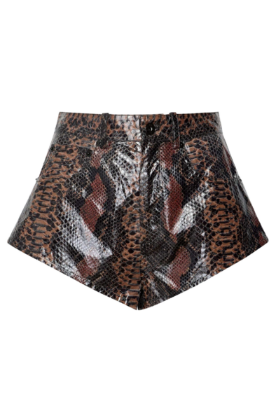 Lapointe Laminated Snake Mini Short