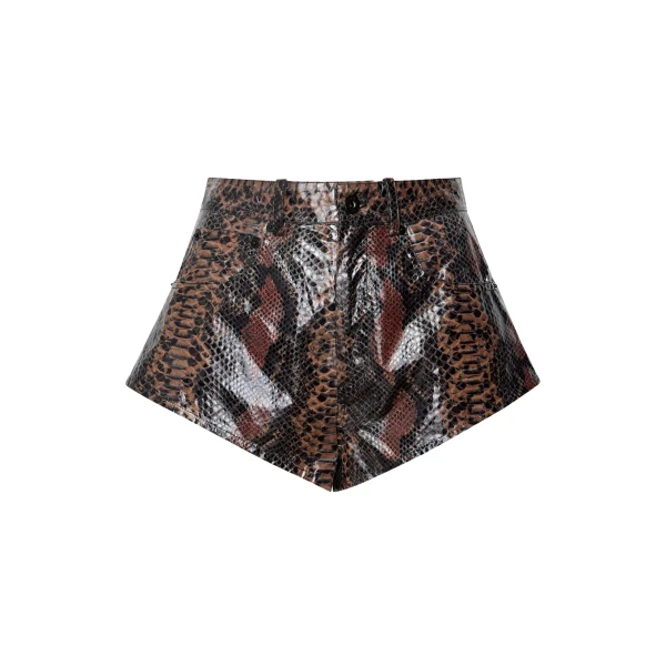 Lapointe Laminated Snake Mini Short