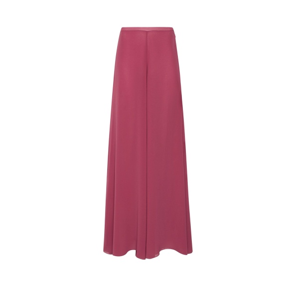 Lapointe Lightweight Georgette Wide Leg Pant With Pockets
