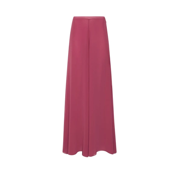 Lapointe Lightweight Georgette Wide Leg Pant With Pockets