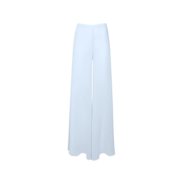 Lapointe Lightweight Georgette Wide Leg Pant With Pockets