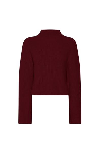 Lapointe Merino Mock Neck Sweater