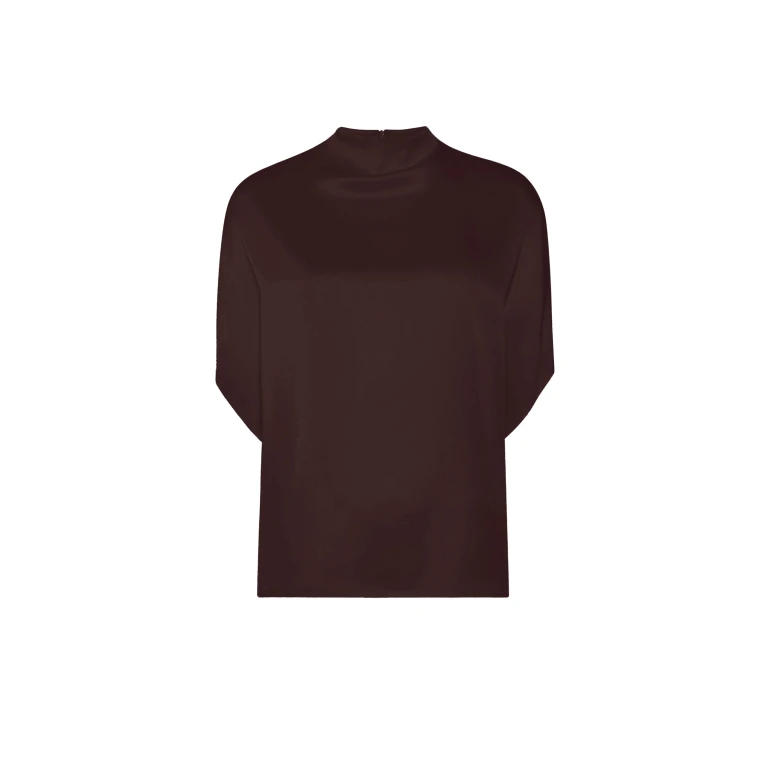 Lapointe Satin Cape Tee