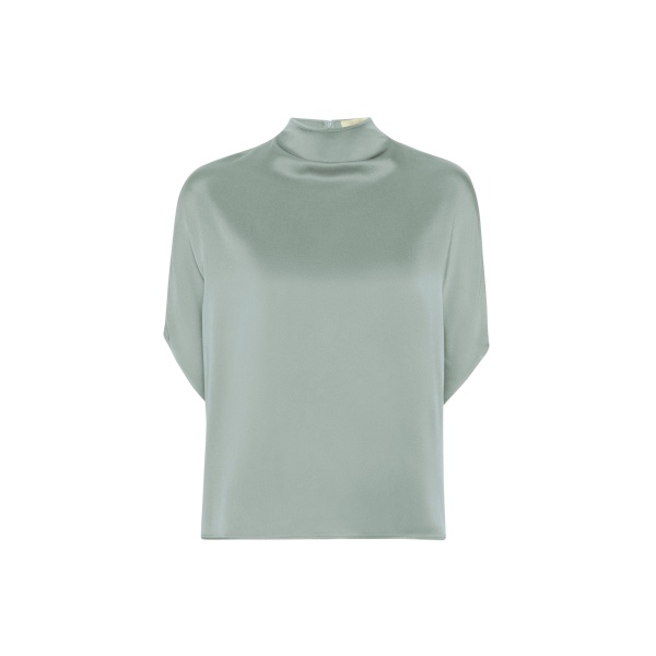 Lapointe Satin Cape Tee