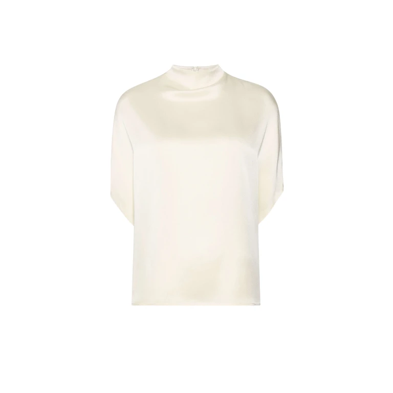 Lapointe Satin Cape Tee