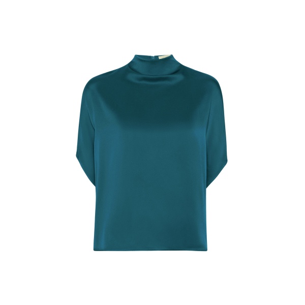 Lapointe Satin Cape Tee