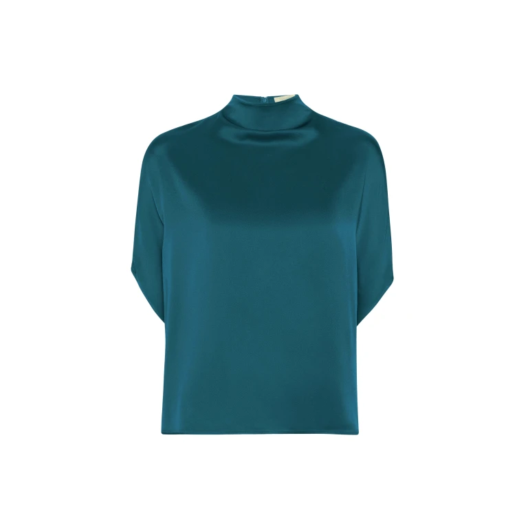 Lapointe Satin Cape Tee