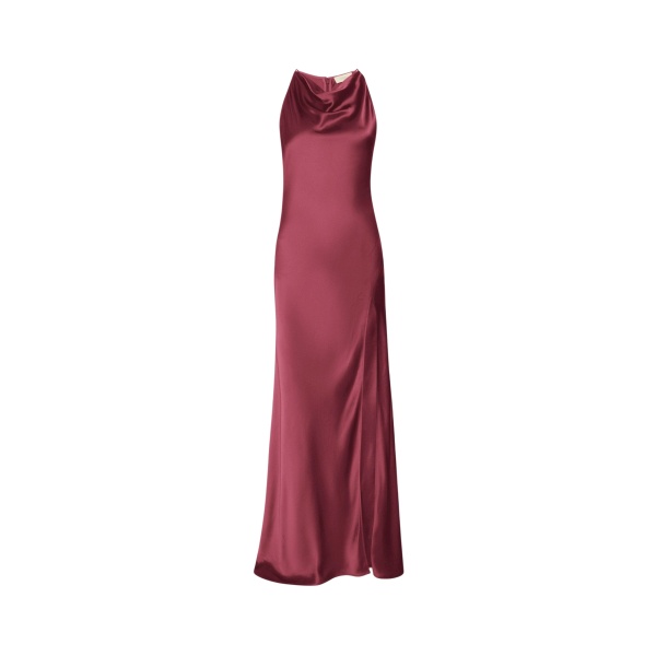Lapointe Satin Halter Gown