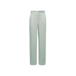Lapointe Satin Relaxed Pleated Pant