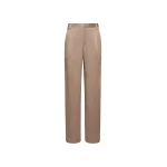 Lapointe Satin Relaxed Pleated Pant