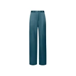 Lapointe Satin Relaxed Pleated Pant