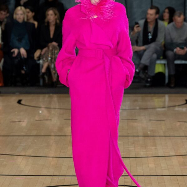 LaPointe Wool Mohair Belted Coat, view 2