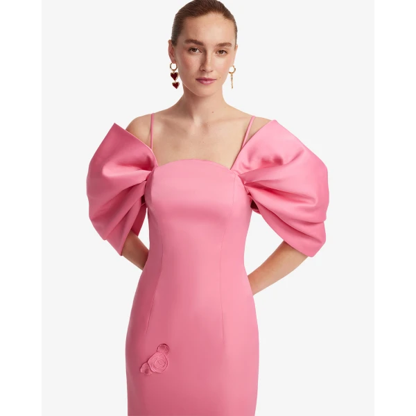 Fully lined - Appliqué Maxi Dress from Luxury Shoes 