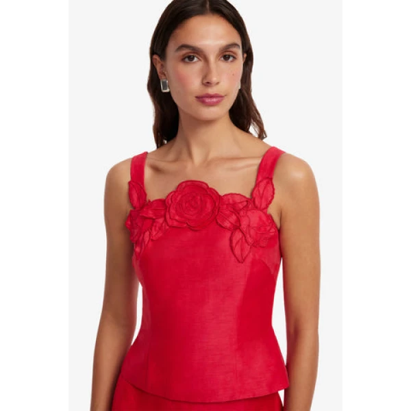 Fully lined - Appliqué Top from Luxury Shoes 