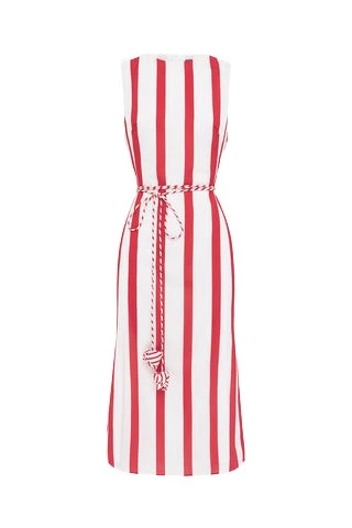 Leo-Lin-Olive85625_nobg Leo Lin Multicolour Dresses Premium midi dress