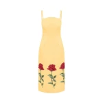Leo-Lin-Polina80462_nobg Leo Lin Yellow Dresses Premium embellished midi dress