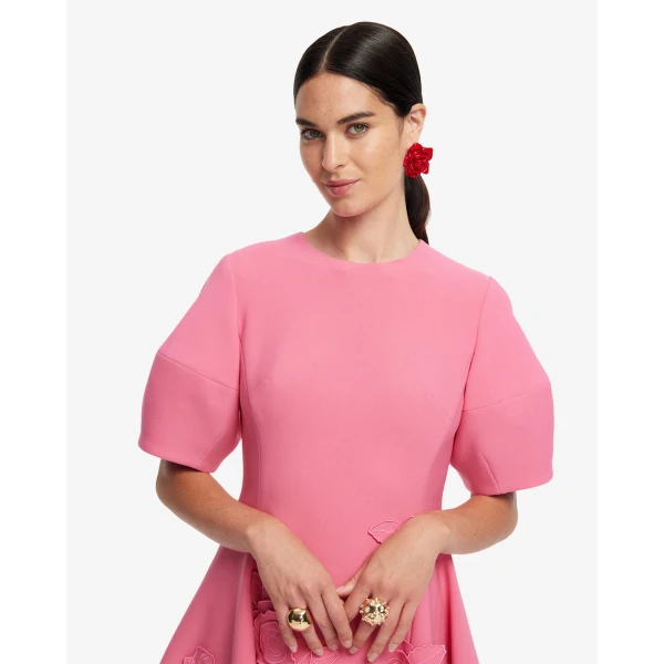 Fully lined - Appliqué Mini Dress from Luxury Shoes 