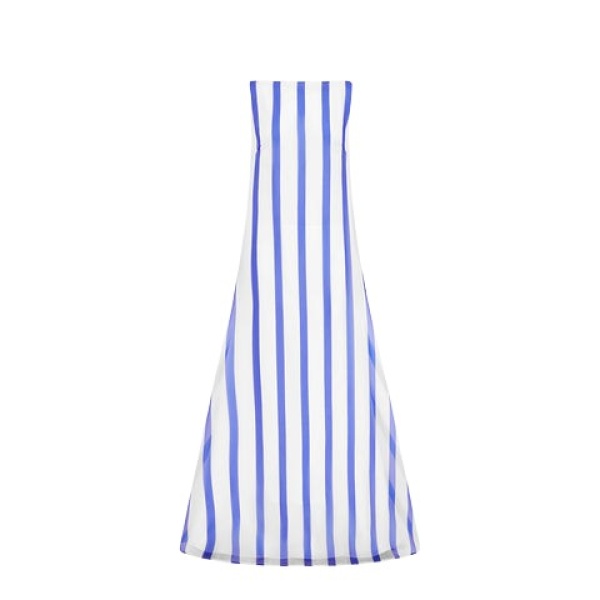 Leo Lin Blue Dresses Premium silk maxi dress