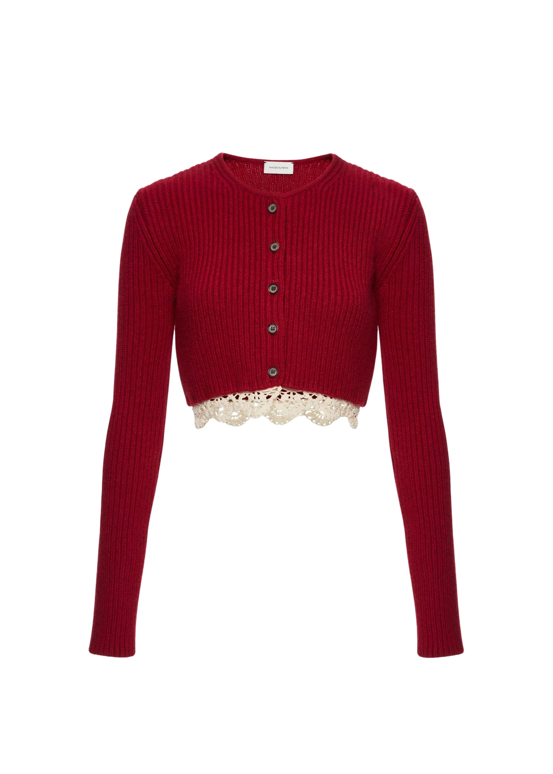 Magda-Butrym-Long-Sleeve-Crochet-Trim-Cropped-Cardigan-In-Red-scaled78866_nobg Magda Butrym dress
