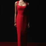 Marmar Halim dresses and gowns in soft draped silhouettes on Luxury Shoes