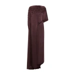 Marmar Halim Embodied Long Front Cape Gown Gowns