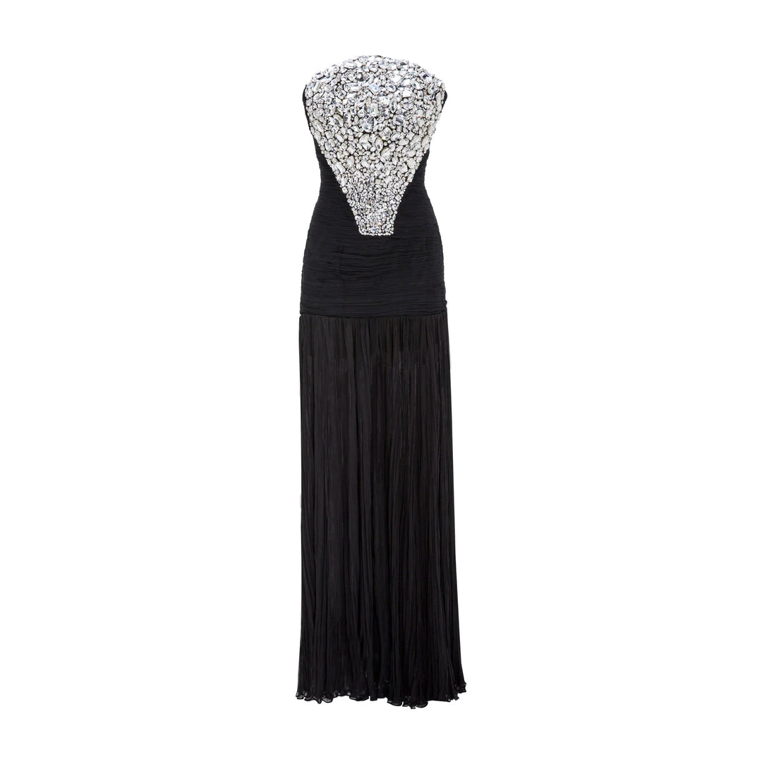 Marmar Halim Sequined Embellished Dropped Waist Gown Gowns Marmar Halim Sequined Embellished Dropped Waist Gown Gowns