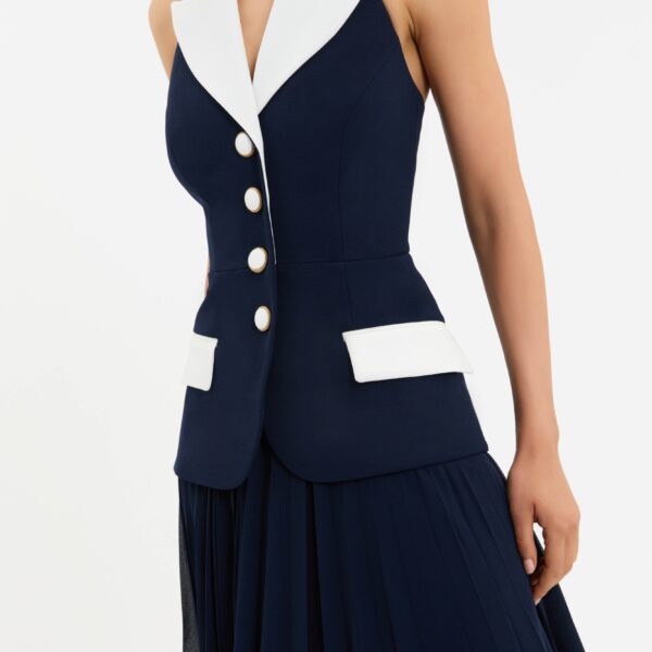 this dress is a refined addition to any wardrobe.