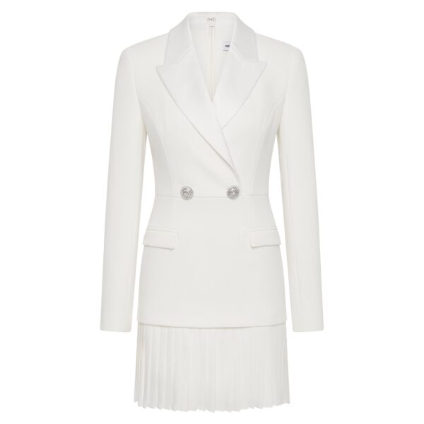 Rebecca Vallance Ivory Clothing The Atlas Mini Dress in ivory is effortlessly chic