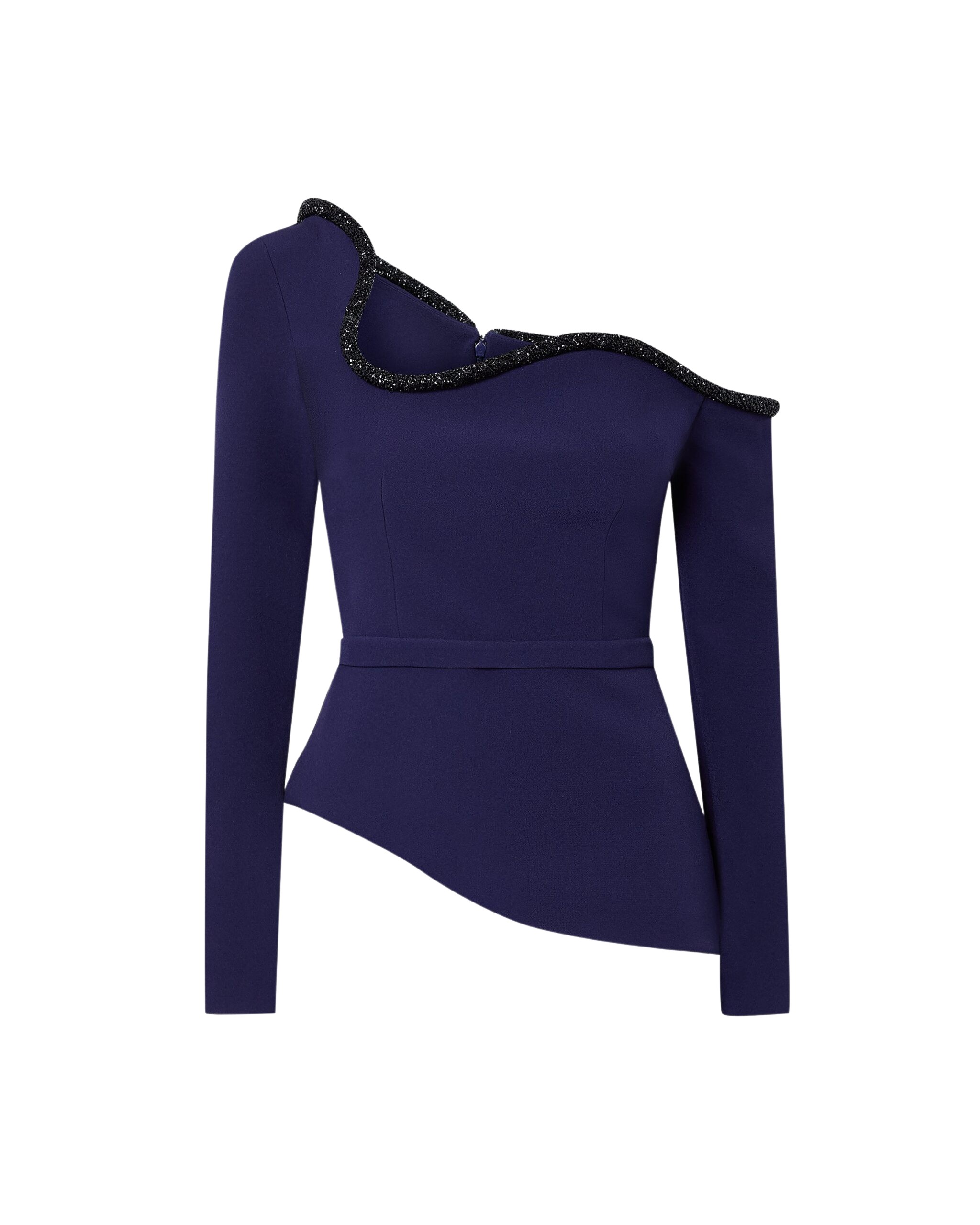 Safiyaa-Aime-Azurite-Blue-Top-Coveti-scaled63702_nobg Aime Azurite Blue Top - Image 1