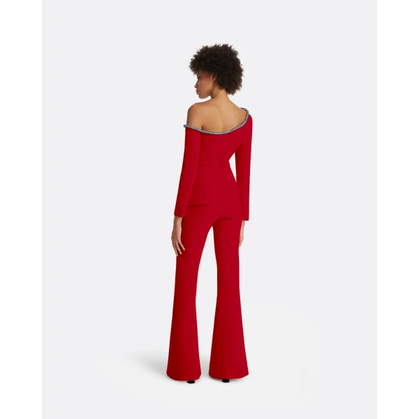 Aime Crimson Top - Image 3