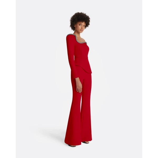 Aime Crimson Top - Image 5