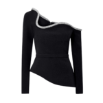 Aime Crimson Top