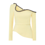 Aime Pale Yellow Top