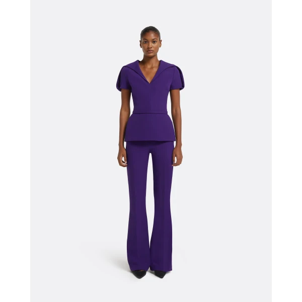Alexa Trouser in Pansy - Image 2