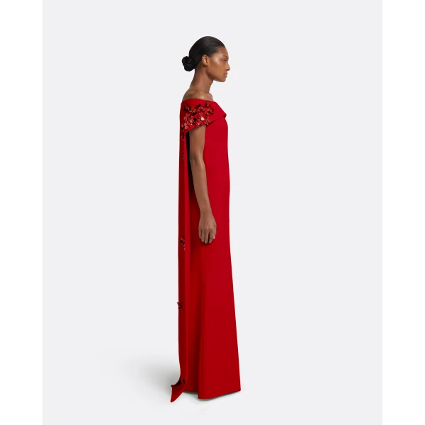 Arabella Harness With Soshin Dress in Crimson - Image 4