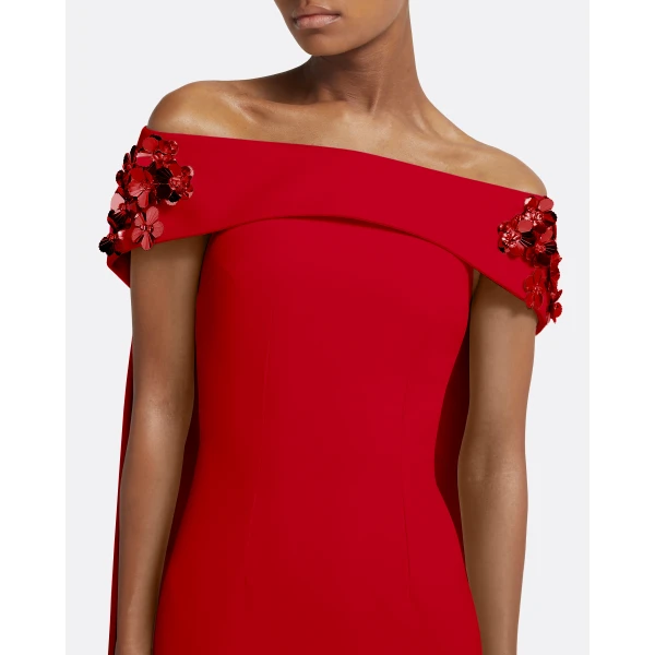 Arabella Harness With Soshin Dress in Crimson - Image 5
