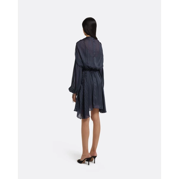 Briar Short Dress in Navy - Image 3