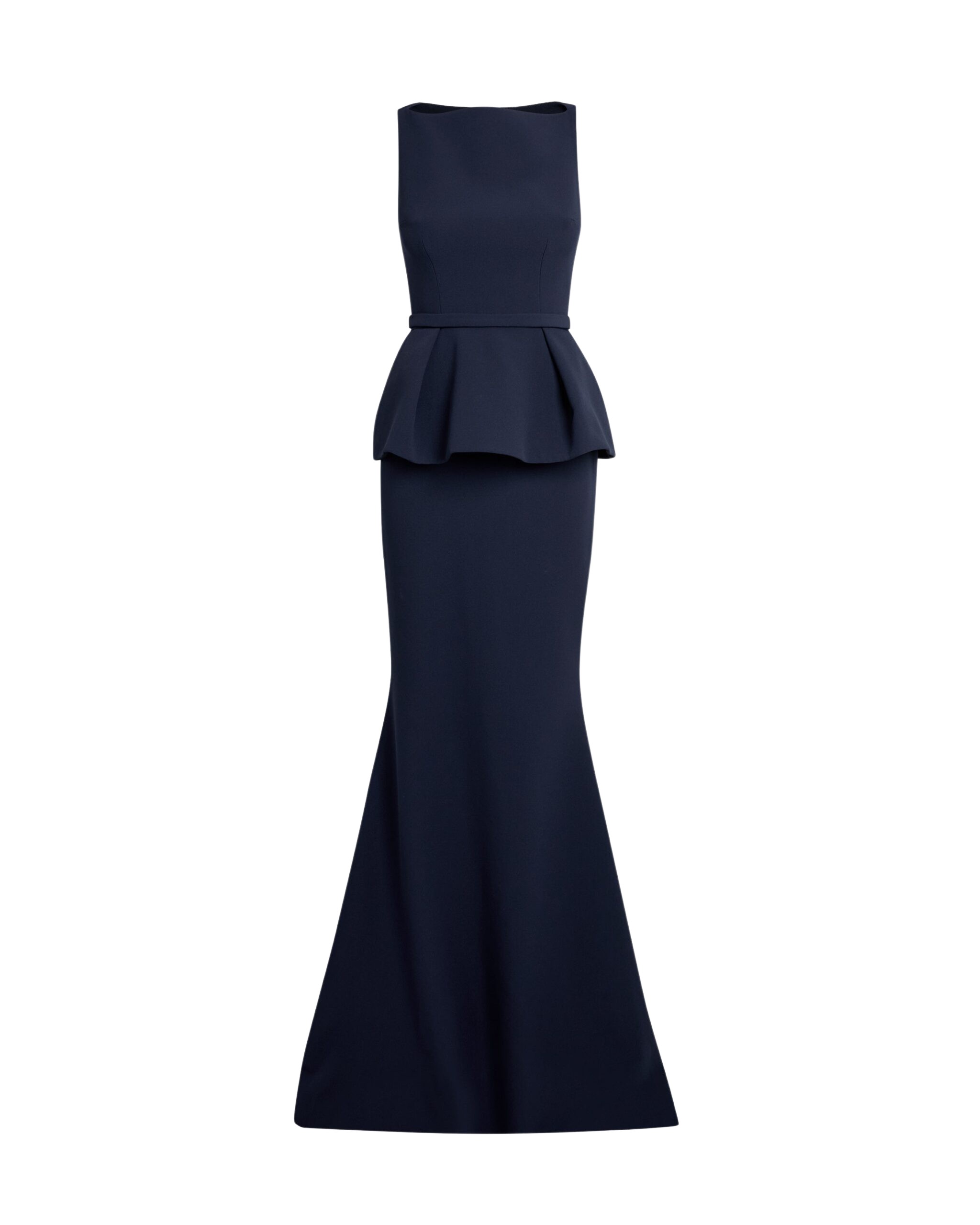 Safiyaa-Carter-Long-Dress-in-Maritime-Blue-Coveti-scaled31978_nobg Carter Long Dress in Maritime Blue - Image 1