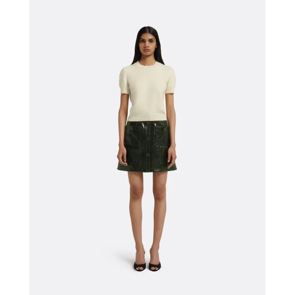 Dallas Skirt in Collard Green - Image 2