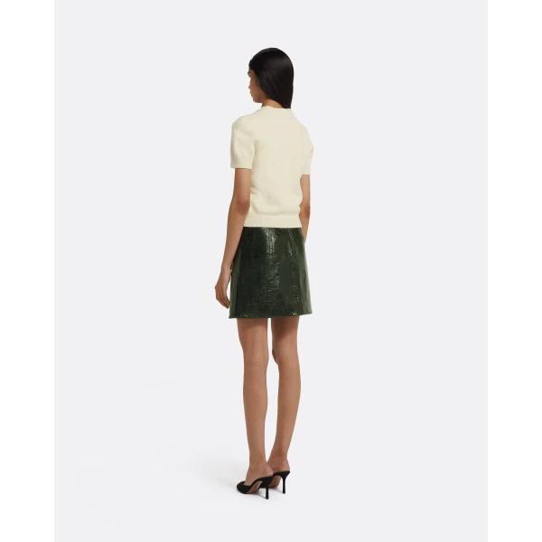 Dallas Skirt in Collard Green - Image 3