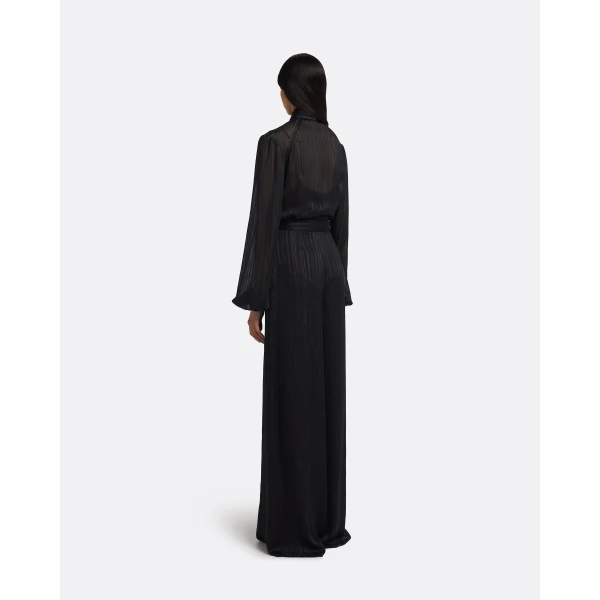 Delfinane Top in Black - Image 4