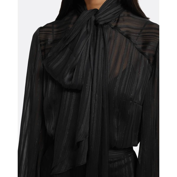 Delfinane Top in Black - Image 5