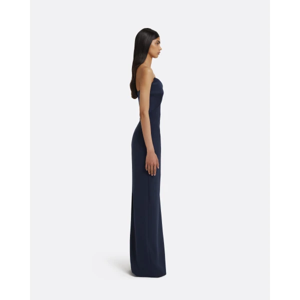 Drew Dress Long in Maritime Blue - Image 5