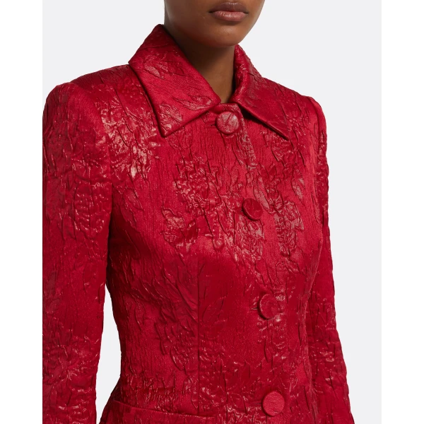 Flynn Jacket in Crimson - Image 5