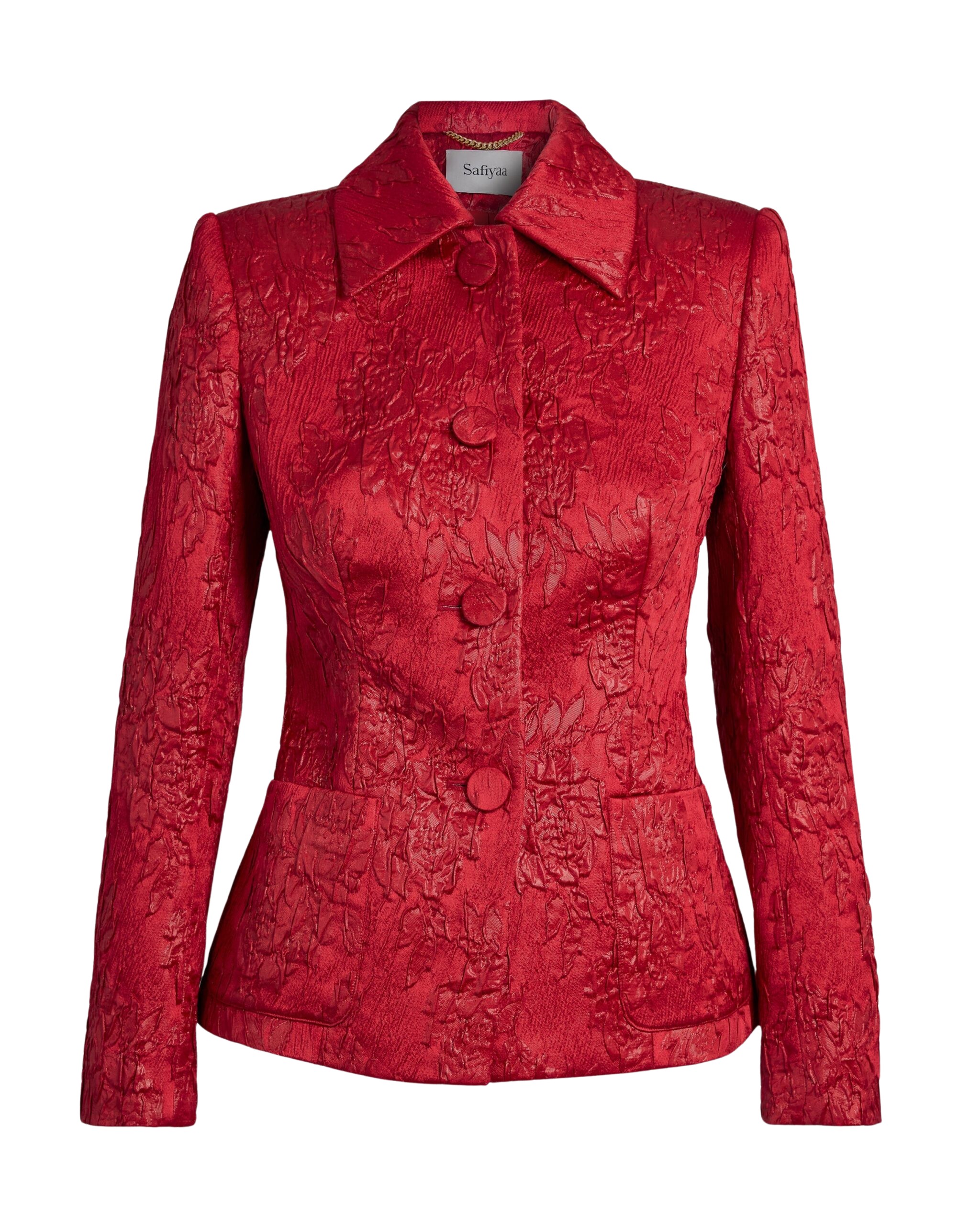 Safiyaa-Flynn-Jacket-in-Crimson-Coveti-scaled34397_nobg Flynn Jacket in Crimson - Image 1