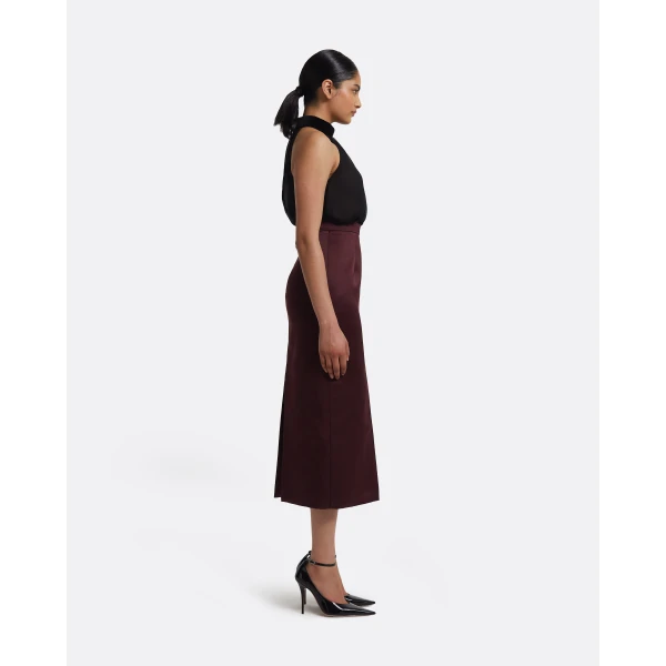 Grainee Skirt in Wine - Image 5