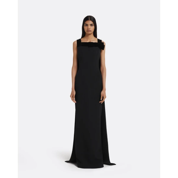 Harley Long Dress in Black - Image 2