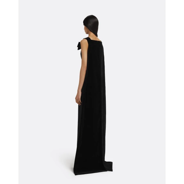 Harley Long Dress in Black - Image 3