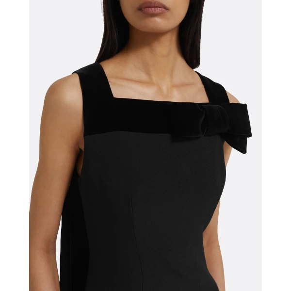 Harley Long Dress in Black - Image 4